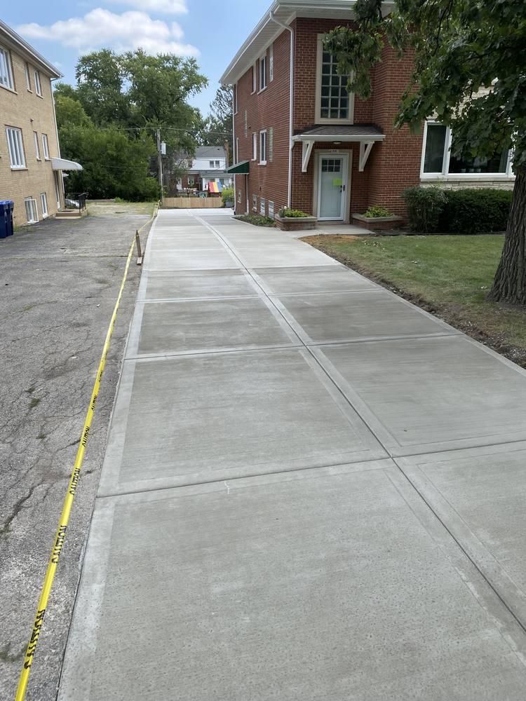 Residential driveway