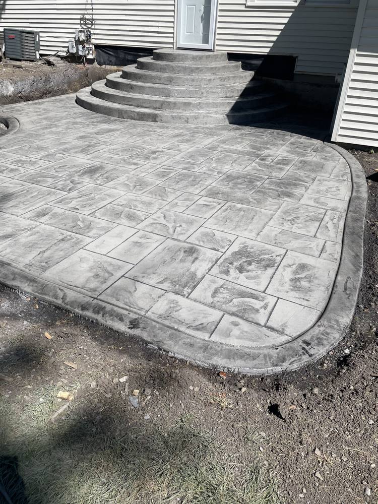 Stamped Patio Downers Grove